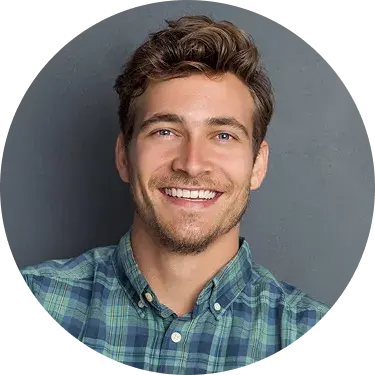 Smiling female fiction author